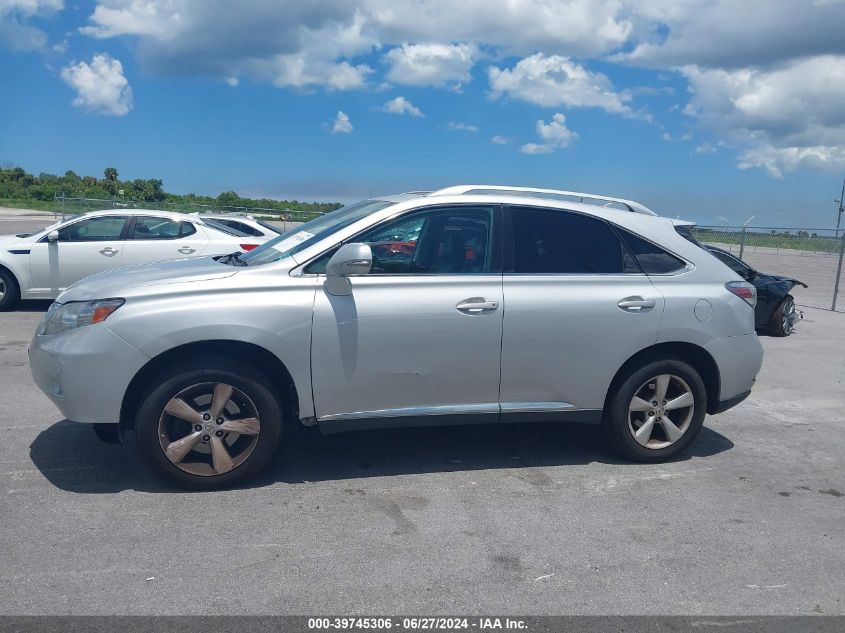 2011 Lexus Rx 350 VIN: 2T2BK1BA5BC088966 Lot: 39745306