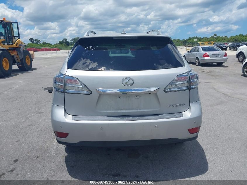 2011 Lexus Rx 350 VIN: 2T2BK1BA5BC088966 Lot: 39745306