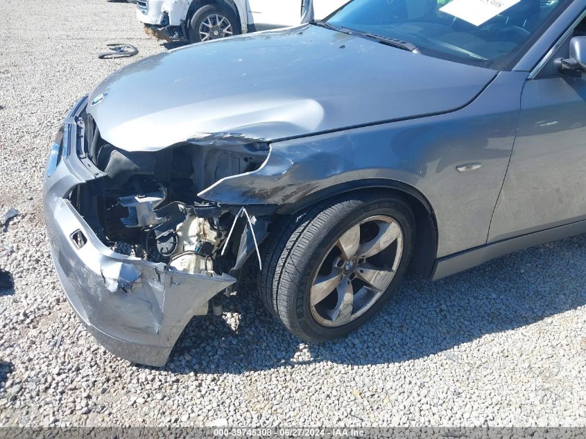 2007 BMW 525I VIN: WBANE53547CY07381 Lot: 39745308