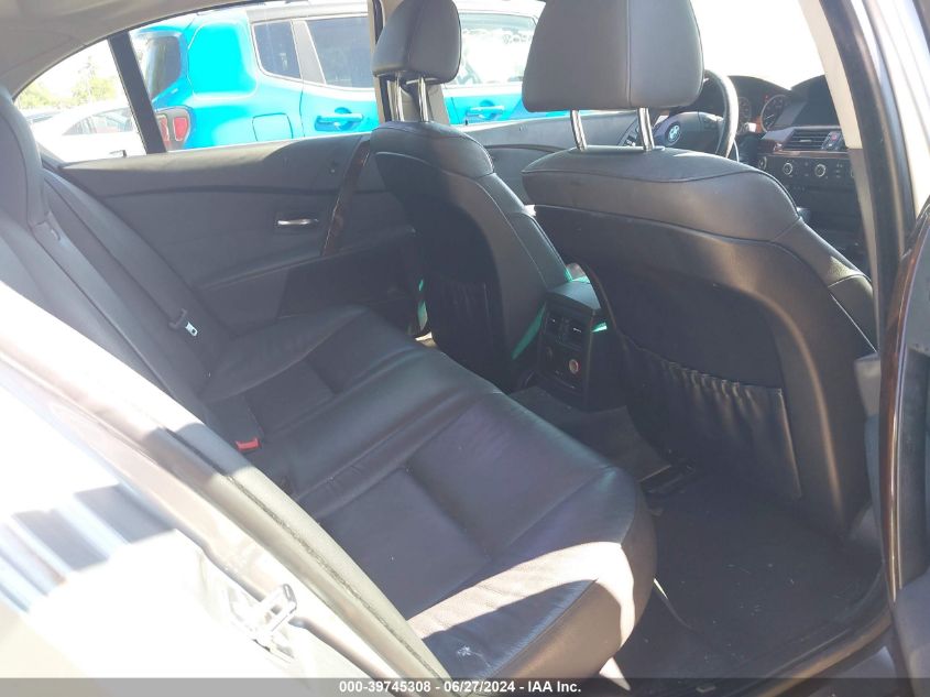 2007 BMW 525I VIN: WBANE53547CY07381 Lot: 39745308