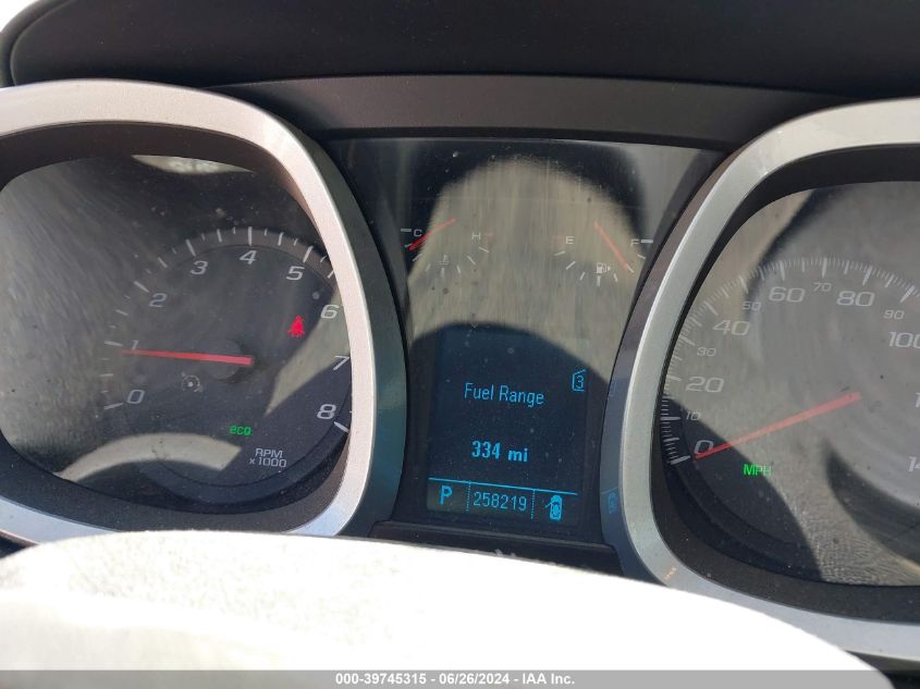 2011 Chevrolet Equinox 1Lt VIN: 2GNALDEC4B1259644 Lot: 39745315