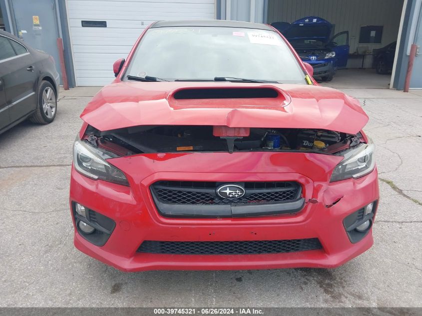 2015 Subaru Wrx Limited VIN: JF1VA1J6XF8815088 Lot: 39745321