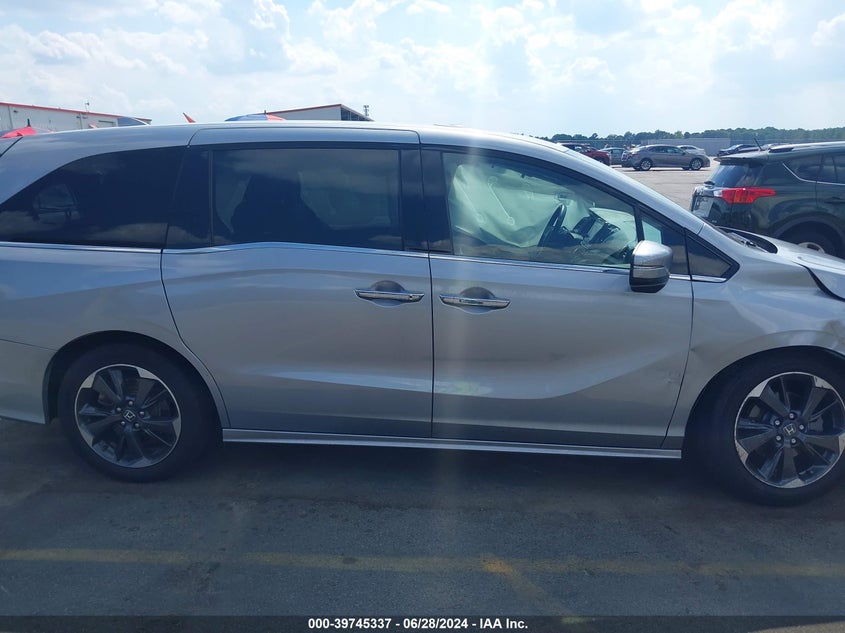 VIN 5FNRL6H94PB002351 2023 HONDA ODYSSEY ELITE