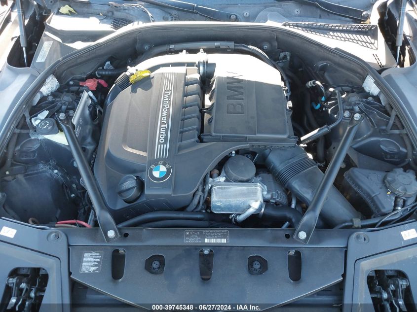 2012 BMW 535I VIN: WBAFR7C52CC816630 Lot: 39745348