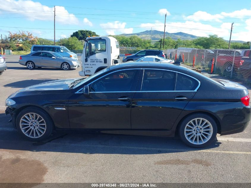 2012 BMW 535I VIN: WBAFR7C52CC816630 Lot: 39745348