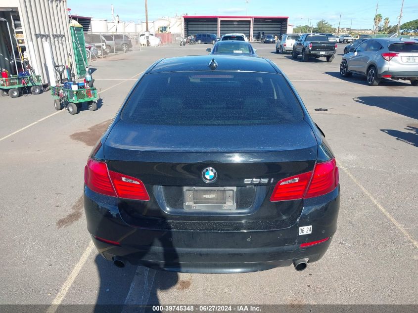 2012 BMW 535I VIN: WBAFR7C52CC816630 Lot: 39745348