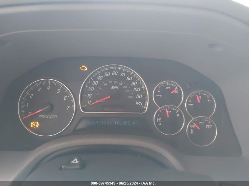 2005 GMC Envoy Denali VIN: 1GKET63MX52321252 Lot: 39745349