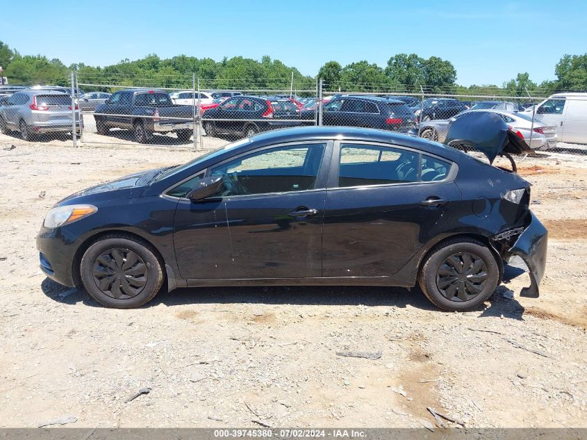 2016 Kia Forte Lx VIN: KNAFK4A60G5542515 Lot: 39745380