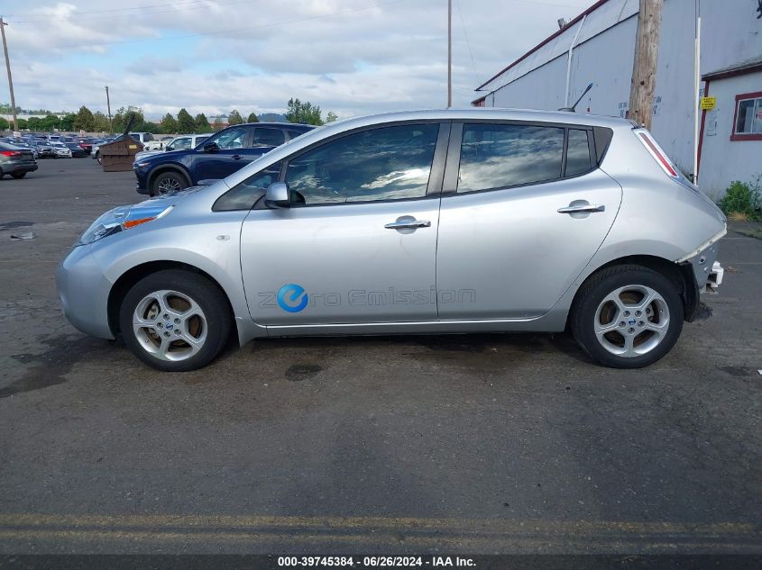 2011 Nissan Leaf Sl VIN: JN1AZ0CP2BT008771 Lot: 39745384