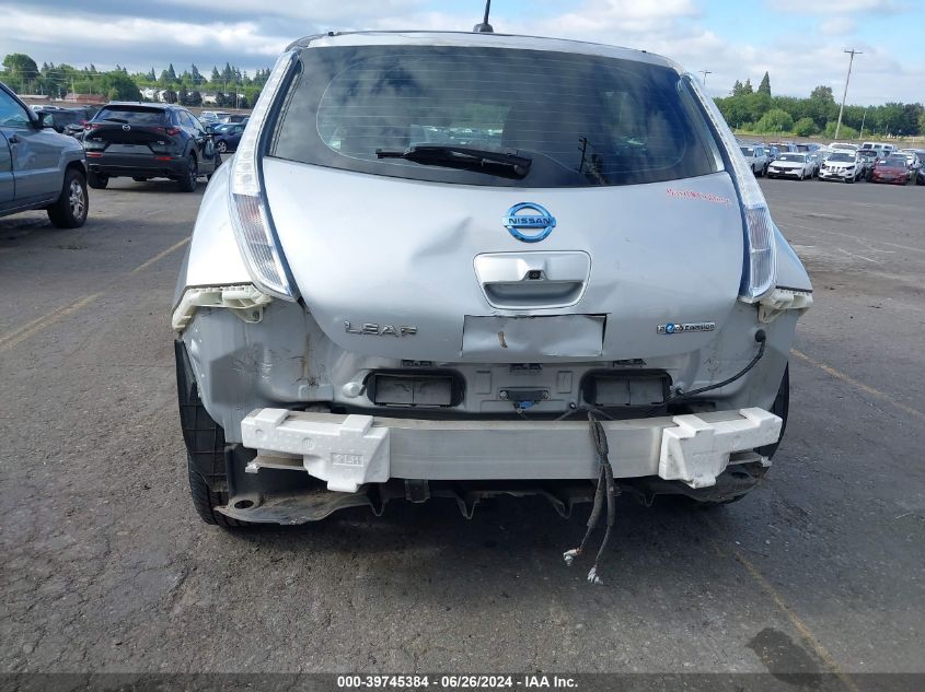 2011 Nissan Leaf Sl VIN: JN1AZ0CP2BT008771 Lot: 39745384