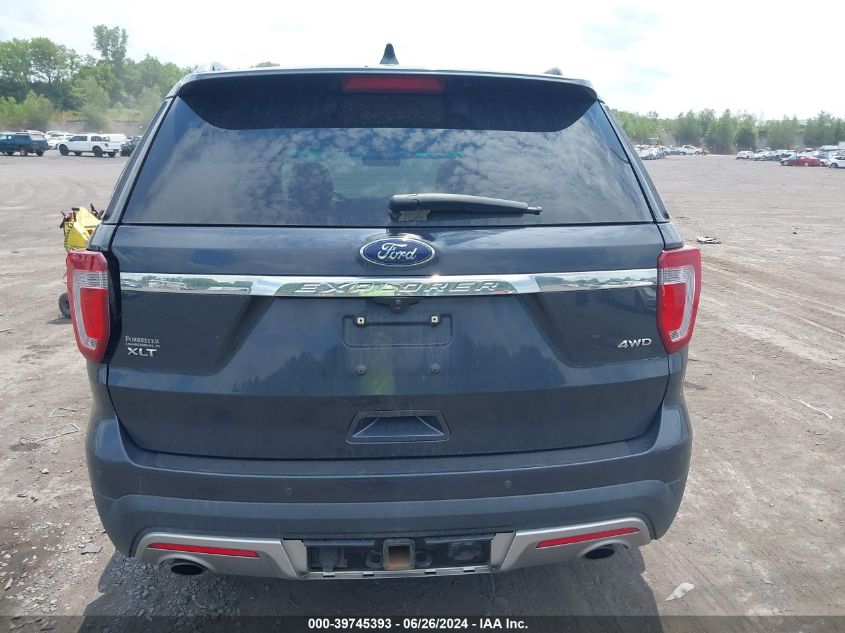 2017 Ford Explorer Xlt VIN: 1FM5K8D86HGA83463 Lot: 39745393