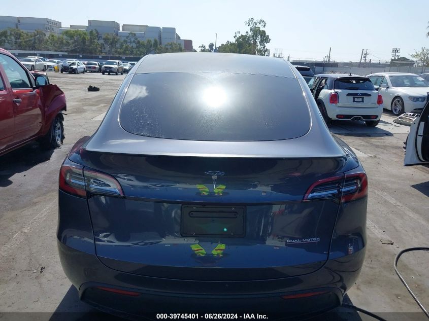 2023 Tesla Model Y Awd/Performance Dual Motor All-Wheel Drive VIN: 7SAYGDEF0PF902388 Lot: 39745401