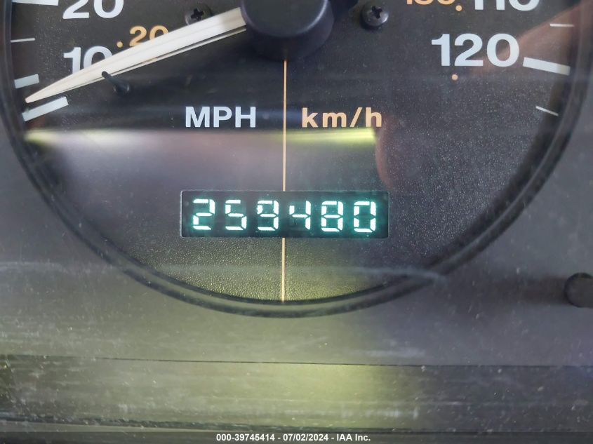 1997 Jeep Grand Cherokee Limited/Orvis VIN: 1J4GZ78Y6VC586467 Lot: 39745414