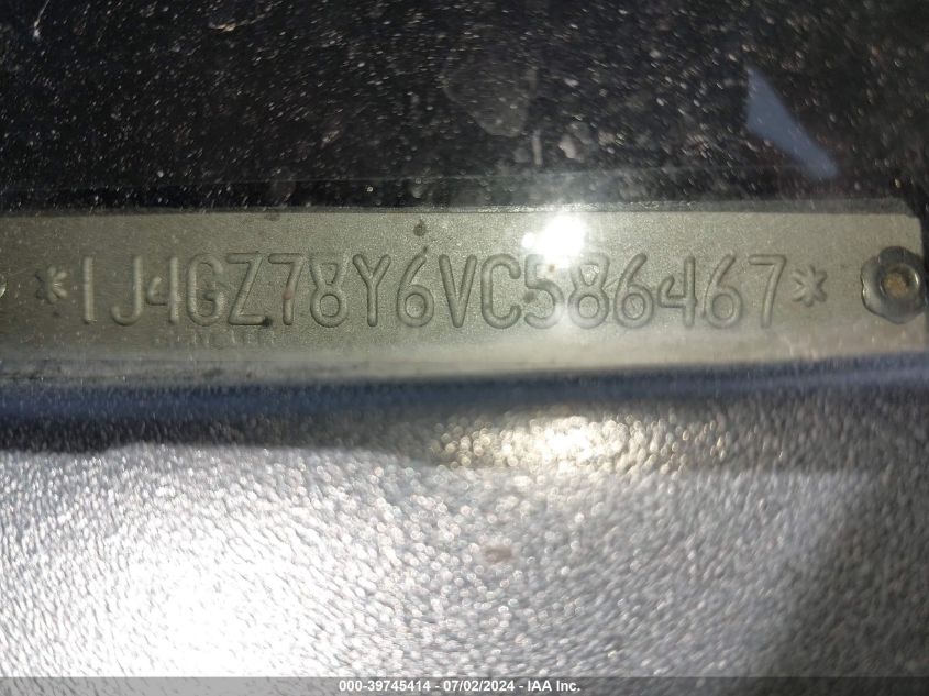 1997 Jeep Grand Cherokee Limited/Orvis VIN: 1J4GZ78Y6VC586467 Lot: 39745414