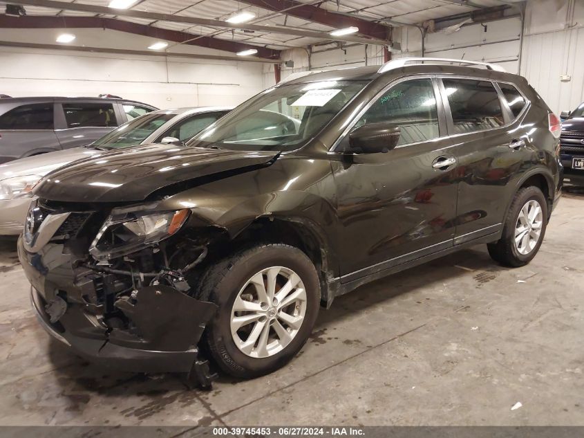 KNMAT2MV6GP658730 2016 NISSAN ROGUE - Image 2