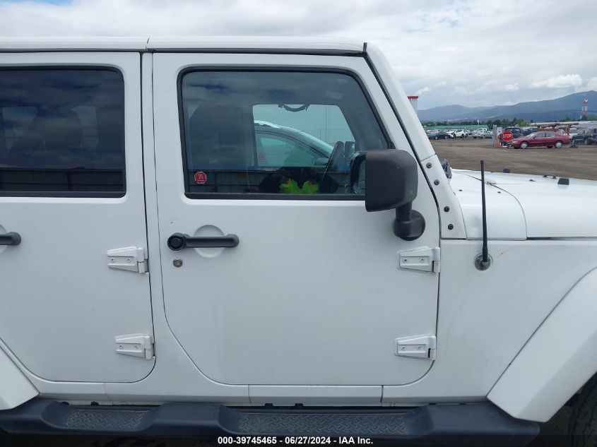 2014 Jeep Wrangler Unlimited Sahara VIN: 1C4BJWEG6EL162087 Lot: 39745465