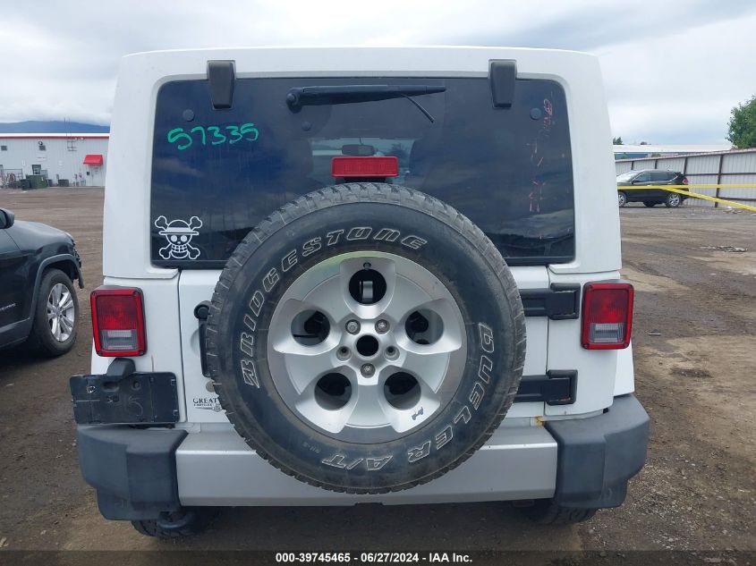 2014 Jeep Wrangler Unlimited Sahara VIN: 1C4BJWEG6EL162087 Lot: 39745465