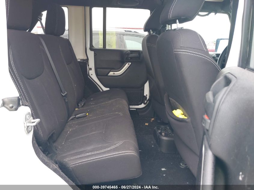 2014 Jeep Wrangler Unlimited Sahara VIN: 1C4BJWEG6EL162087 Lot: 39745465