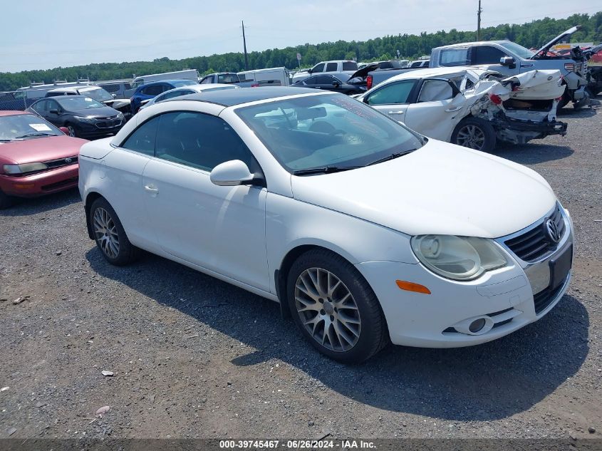 2008 Volkswagen Eos VIN: WVWBA71F18V026803 Lot: 39745467