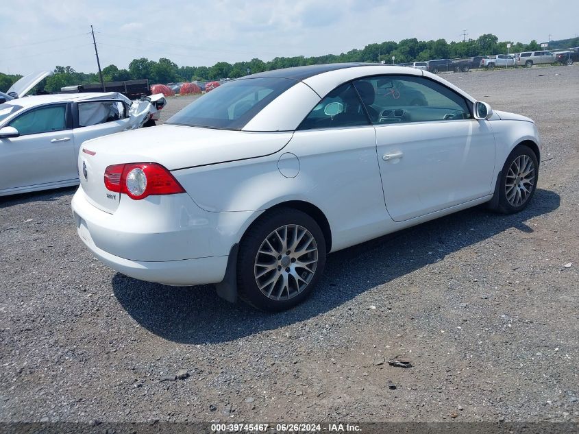 2008 Volkswagen Eos VIN: WVWBA71F18V026803 Lot: 39745467