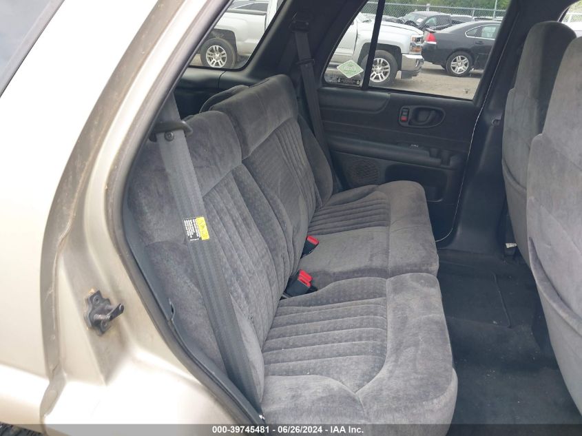 2002 Chevrolet Blazer Ls VIN: 1GNDT13W52K225401 Lot: 39745481