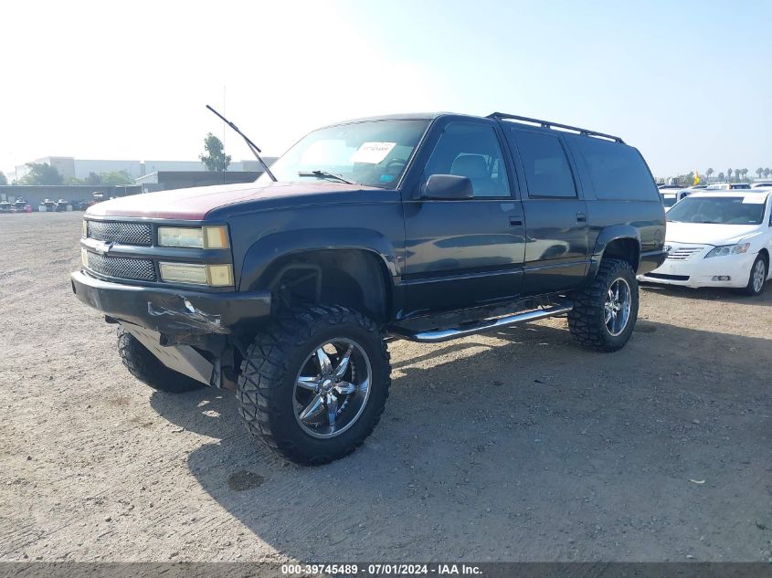 1999 Chevrolet Suburban 1500 Lt VIN: 3GNFK16R5XG121264 Lot: 39745489