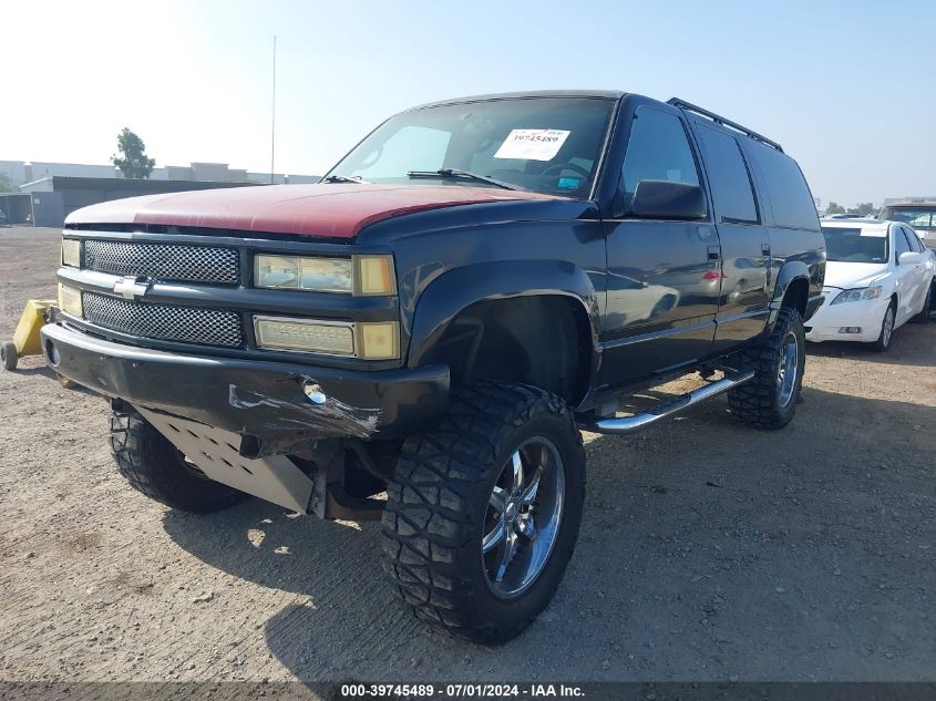 1999 Chevrolet Suburban 1500 Lt VIN: 3GNFK16R5XG121264 Lot: 39745489