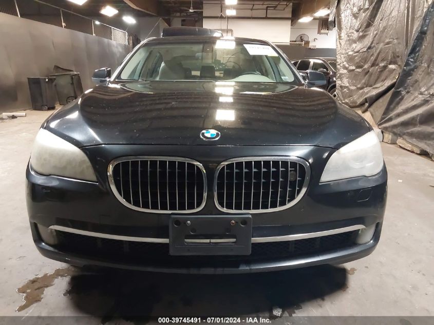 2009 BMW 750Li VIN: WBAKB83599CY58441 Lot: 39745491