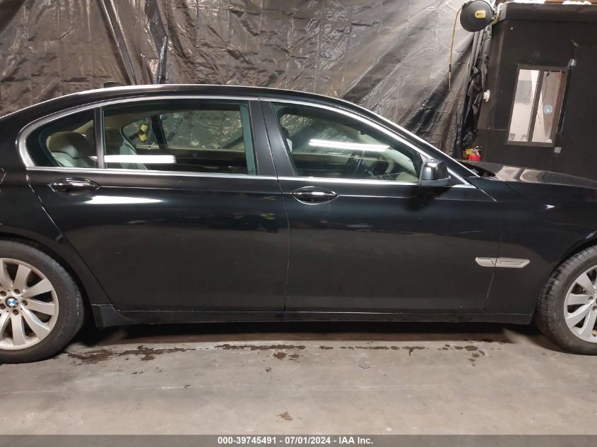 2009 BMW 750Li VIN: WBAKB83599CY58441 Lot: 39745491