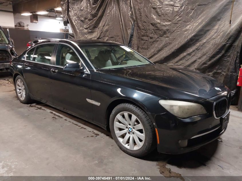 2009 BMW 750Li VIN: WBAKB83599CY58441 Lot: 39745491