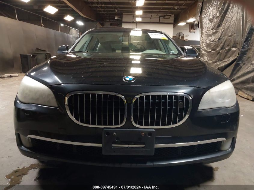 2009 BMW 750Li VIN: WBAKB83599CY58441 Lot: 39745491