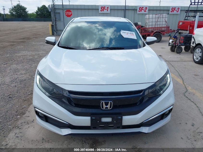 2019 Honda Civic Ex VIN: 19XFC1F3XKE011199 Lot: 39745498