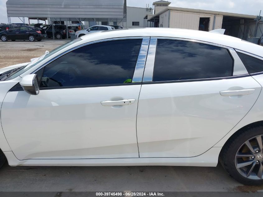 2019 Honda Civic Ex VIN: 19XFC1F3XKE011199 Lot: 39745498