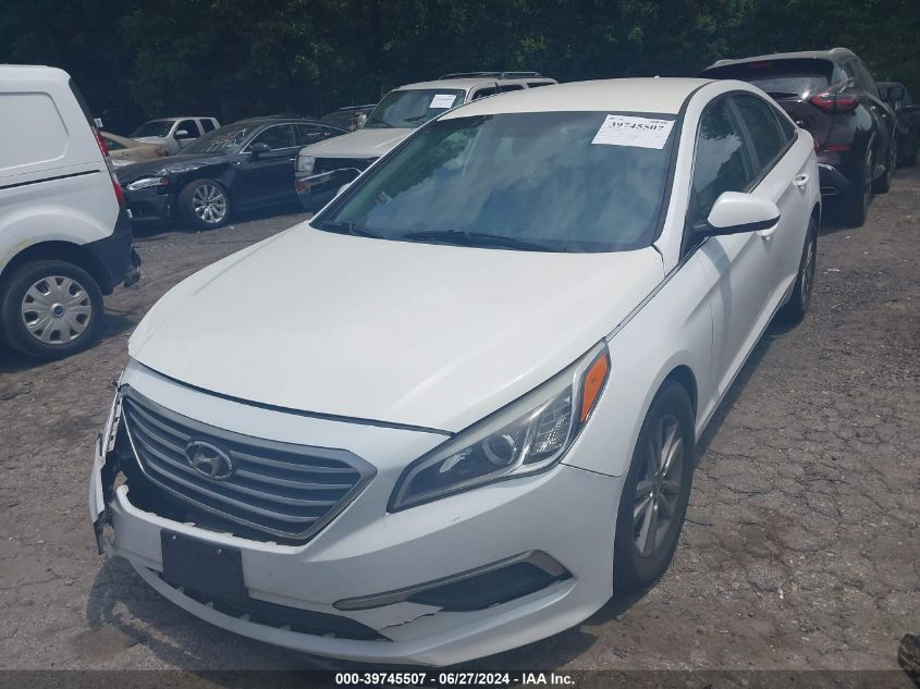 5NPE24AF6HH578368 2017 HYUNDAI SONATA - Image 2