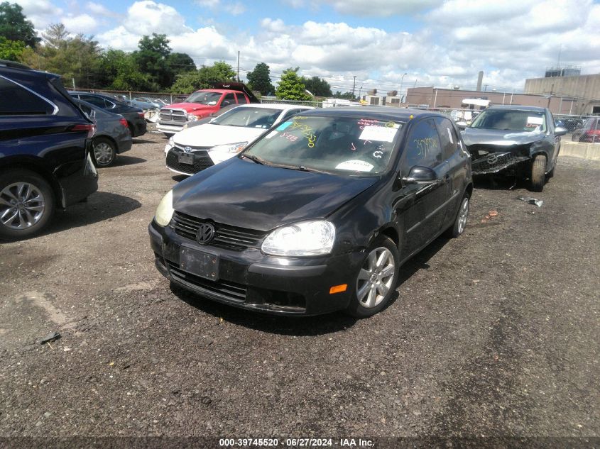 WVWBB71K09W024935 | 2009 VOLKSWAGEN RABBIT