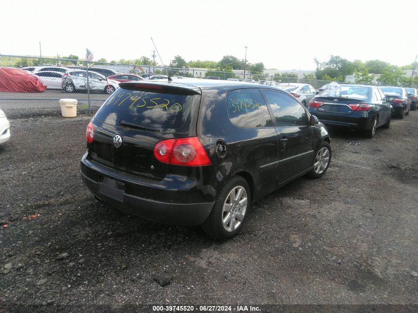 WVWBB71K09W024935 | 2009 VOLKSWAGEN RABBIT