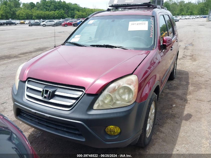 2005 Honda Cr-V Ex VIN: SHSRD78865U332847 Lot: 39745522