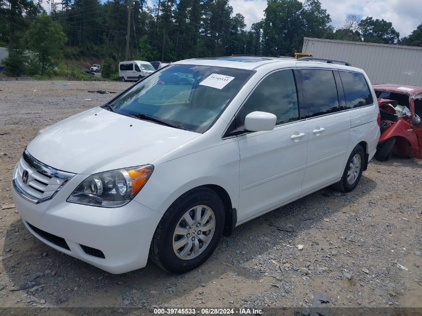 2009 Honda Odyssey Ex-L VIN: 5FNRL38669B407568 Lot: 39745533