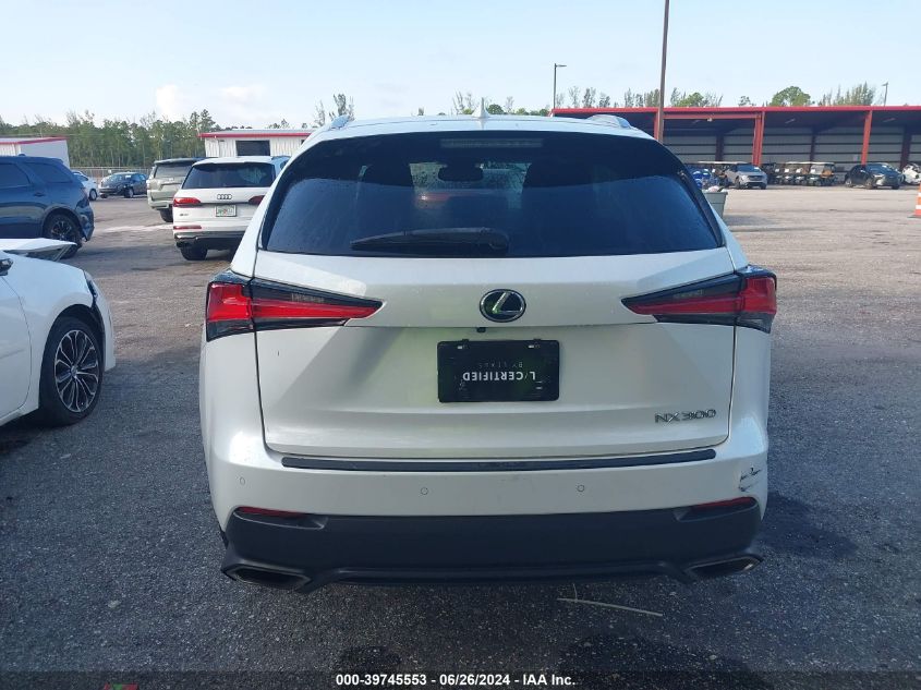 2018 Lexus Nx 300/Base/F Sport VIN: JTJYARBZ6J2096011 Lot: 39745553