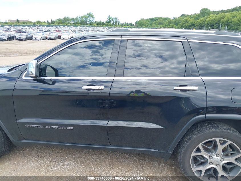 2019 Jeep Grand Cherokee Limited 4X4 VIN: 1C4RJFBG3KC720458 Lot: 39745556