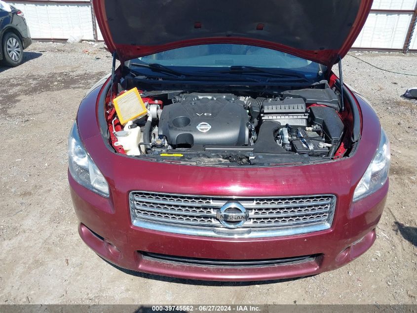 2009 Nissan Maxima S/Sv VIN: 1N4AA51E29C850156 Lot: 39745562