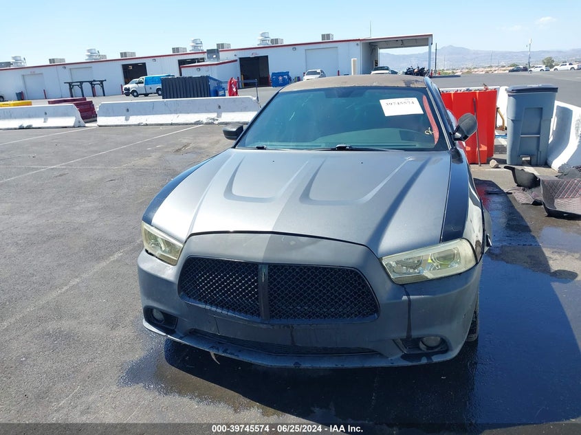 2011 Dodge Charger Police VIN: 2B3CL1CG6BH582379 Lot: 39745574