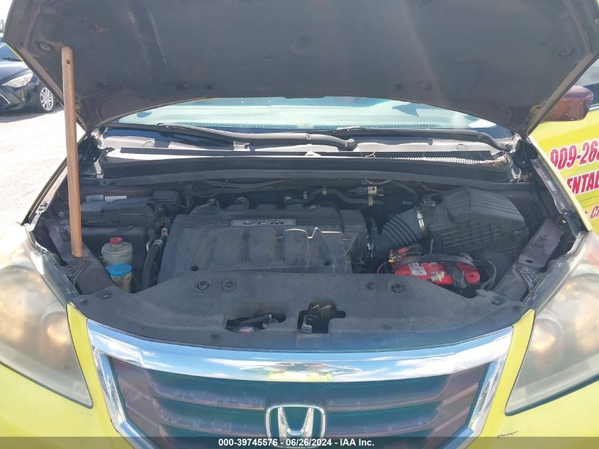 2009 Honda Odyssey Ex-L VIN: 5FNRL38779B012386 Lot: 39745576