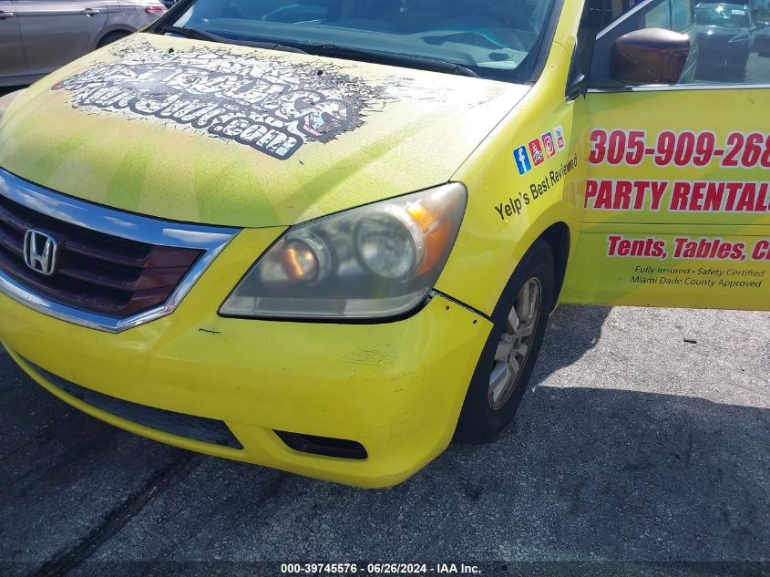 2009 Honda Odyssey Ex-L VIN: 5FNRL38779B012386 Lot: 39745576