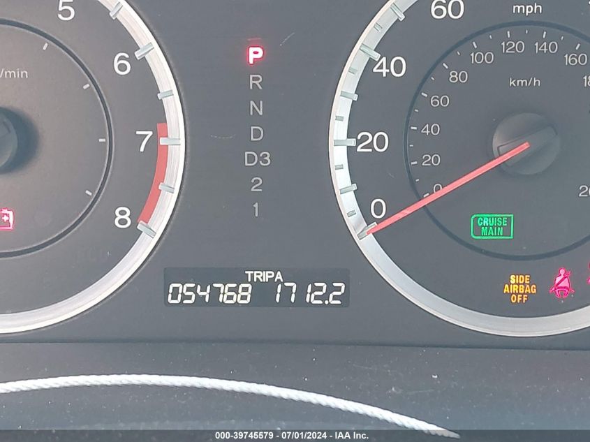 2011 Honda Accord 2.4 Se VIN: 1HGCP2F6XBA136215 Lot: 39745579