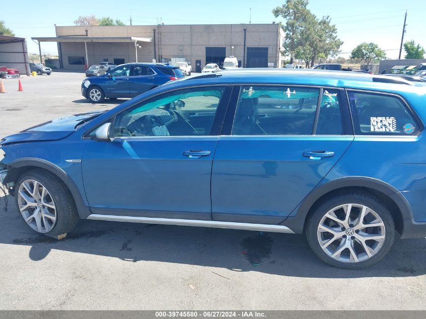 2018 Volkswagen Golf Alltrack Tsi S/Tsi Se/Tsi Sel VIN: 3VWH17AU9JM768811 Lot: 39745580