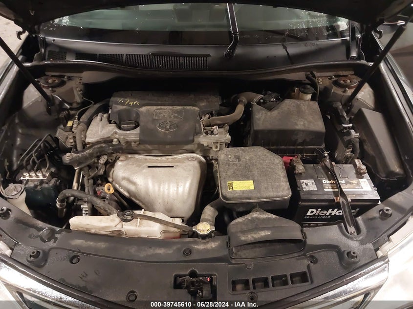 2012 Toyota Camry Le VIN: 4T1BF1FK2CU046850 Lot: 39745610