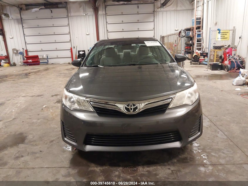 2012 Toyota Camry Le VIN: 4T1BF1FK2CU046850 Lot: 39745610