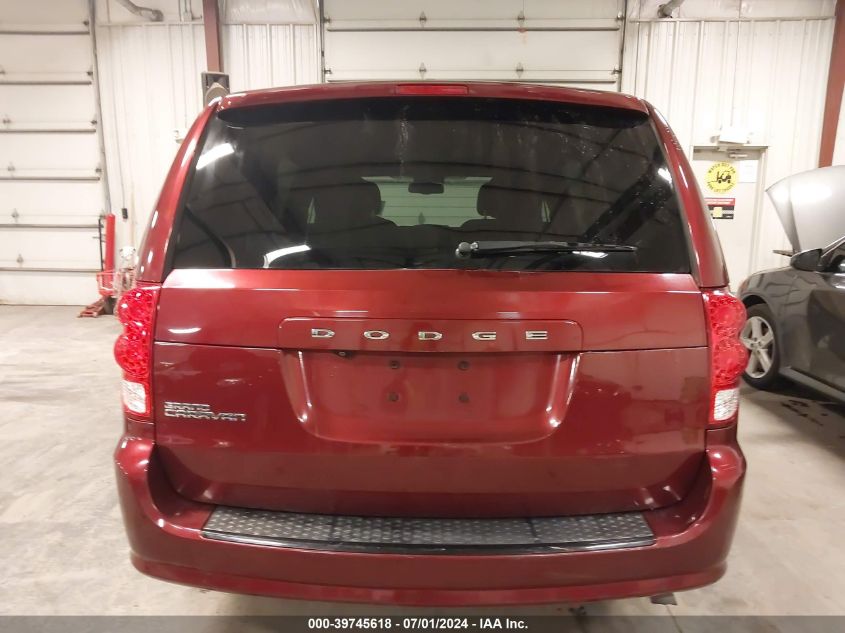 2016 Dodge Grand Caravan Se Plus VIN: 2C4RDGBG3GR400763 Lot: 39745618