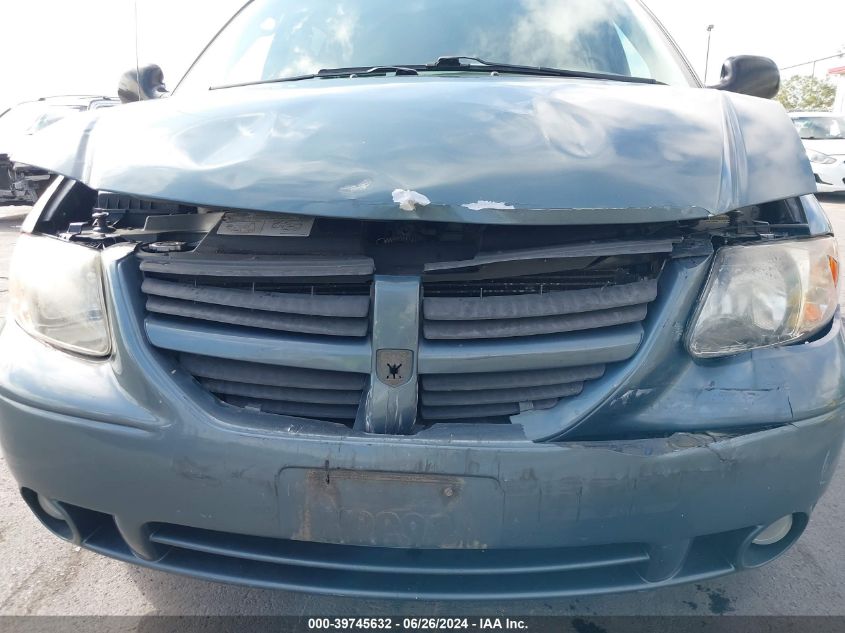 2006 Dodge Grand Caravan Sxt VIN: 2D4GP44LX6R921035 Lot: 39745632